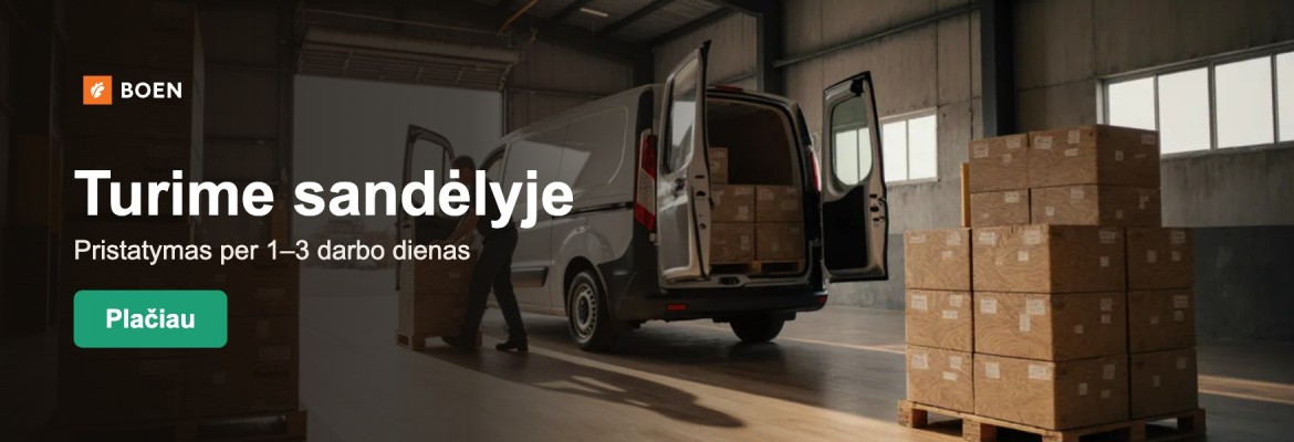 BOEN sandėlyje — pristatymas 1–3 d.d.