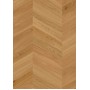 Parquet Flooring BOEN Chevron Oak Adagio Live Natural brushed