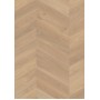 Parquet Flooring BOEN Chevron Oak White Adagio Live Natural brushed