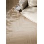 Parquet Flooring BOEN Herringbone 137mm Oak Andante Pale White Live Matt brushed