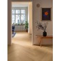 Parquet Flooring BOEN Herringbone 137mm Oak Andante Soft Brown Live Matt brushed