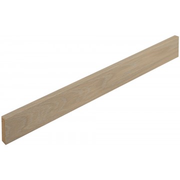 Skirting, Oak Pale White, Live Pure, 14x55x2180mm