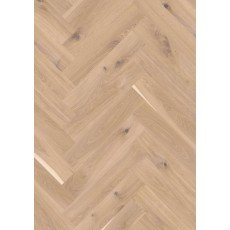 BOEN Herringbone Oak Vivo white engineered wood flooring