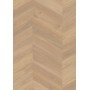 Parquet Flooring BOEN Chevron Oak White Adagio Live Natural brushed