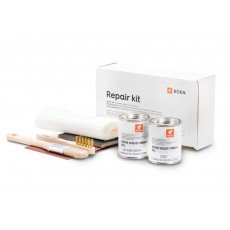 BOEN Repair kit for Oak Coral / White Nights For the partial repair of natural oiled surfaces. Content: Repair instruction, abrasive paper P 150, abrasive web P 360, 0,125 l BOEN Live Natural Oil, paint šukuotas, cleaning cloths.