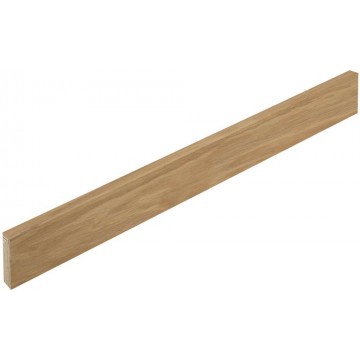Skirting, Oak brush., Live Natural white, 14x55x2180mm
