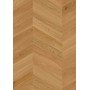 Parquet Flooring BOEN Chevron Oak Adagio Live Natural brushed