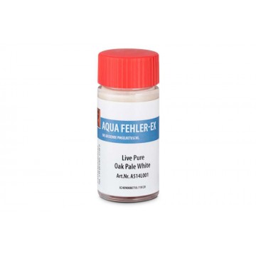 BOEN repair lacquer Live Pure Oak Pale White (28ml) For the partial repair of Live Pure surfaces. 28ml water-based lacquer, bottle with small brush.