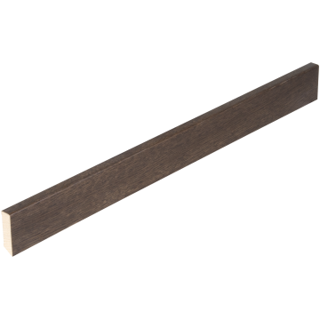 Skirtings veneered, Smoked Oak / Brazilian Brown 16x58x2400mm matching Smoked Oak Live Natural oiled surfaces and Oak Brazilian Brown