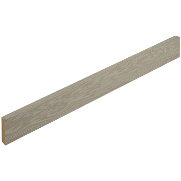 Skirting, Oak brush., Live Pure white, 14x55x2180mm