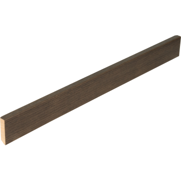 Skirtings veneered, Oak Brown Jasper 16x58x2400mm