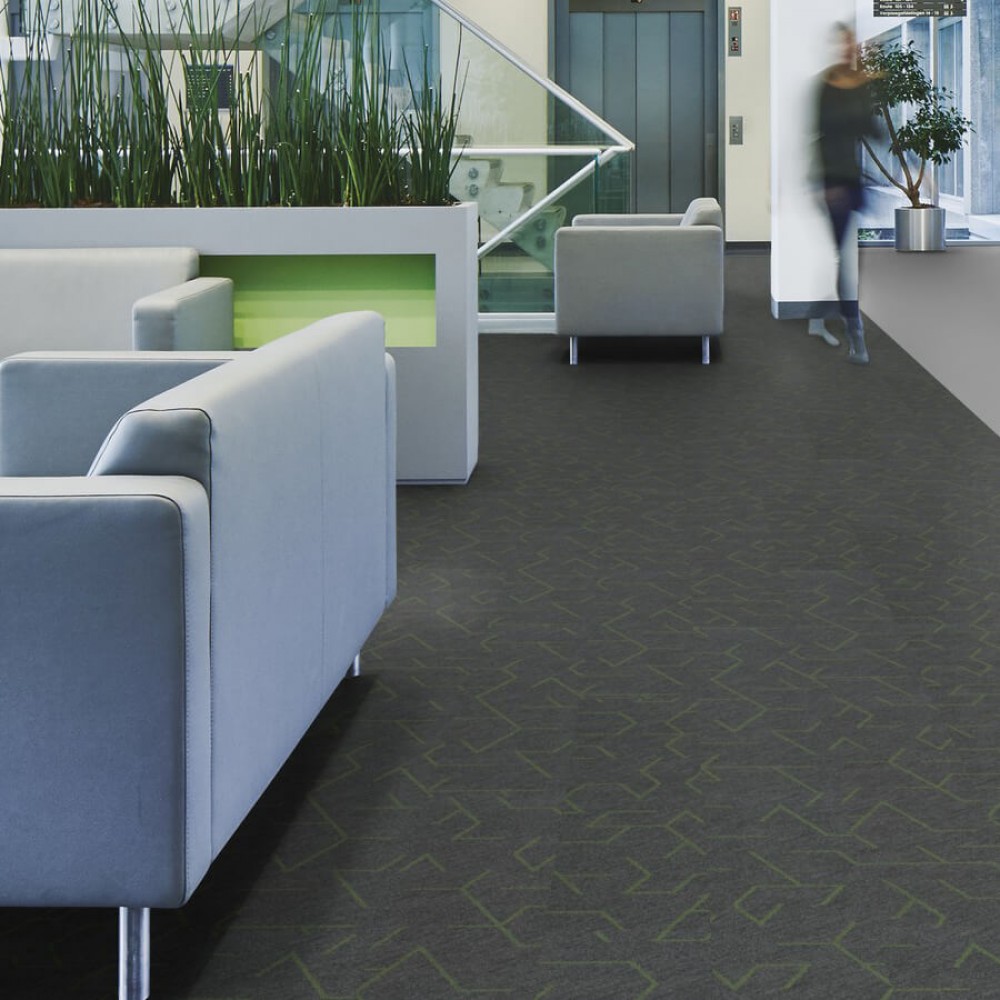 Buy Flocked Flooring Forbo Flotex Lentos Triad Green Line