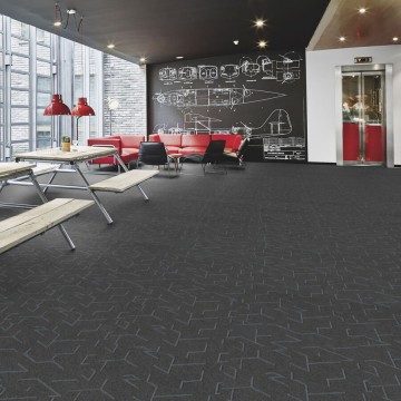 Kiliminė danga Forbo Flotex Lentos Triad Embossed Zinc