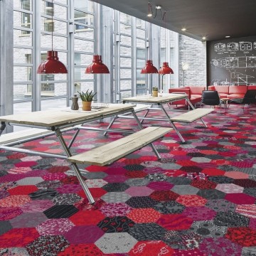 Kiliminė danga Forbo Flotex Vision Showtime Kimono Red