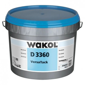 WAKOL D 3360 Universalūs dispersiniai elastingų dangų klijai 14kg