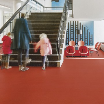 Marmoleum Walton 3352 Berlin Red
