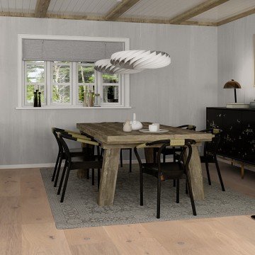 Hardwood Flooring BOEN Chaletino Oak Traditional White Live Natural