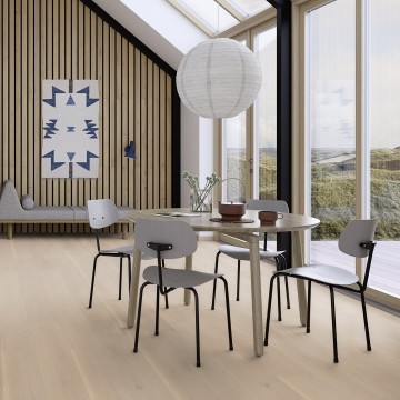 Parketlentės BOEN 138mm Planks Ąžuolas Warm Cotton Live Pure brushed