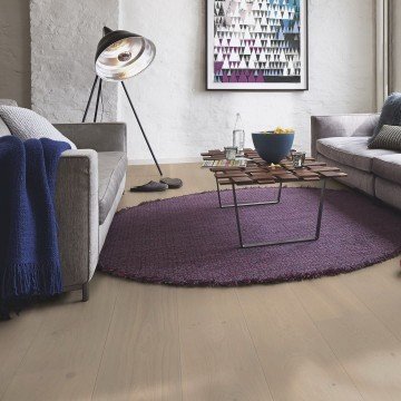 Parketlentės BOEN 138 mm Planks Ąžuolas Warm Cotton Live Pure šukuotas