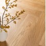 Parquet Flooring BOEN Herringbone Click Oak Adagio Live Natural