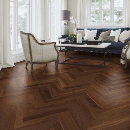 Parquet Flooring BOEN Prestige American Walnut Nature Live Matt