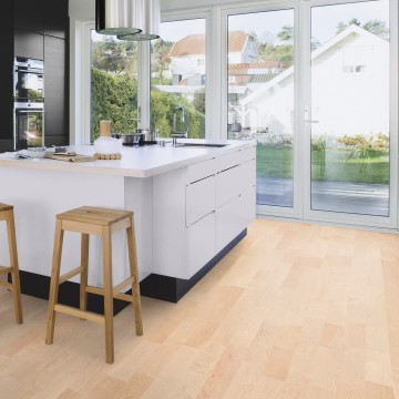 Parketlentės BOEN Longstrip Kanadinis klevas Andante Live Natural