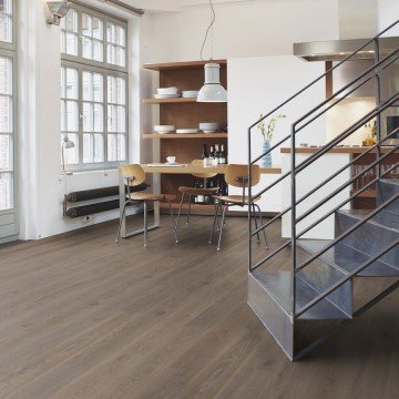 Hardwood Flooring BOEN 138mm Planks Oak India Grey Live Pure
