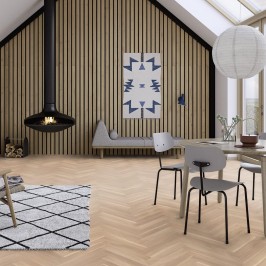 Parquet Flooring BOEN Prestige Oak White Baltic Live Natural