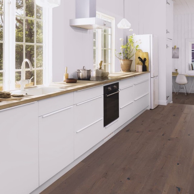 Parketlentės BOEN 181mm Planks Ąžuolas Elephant Grey Live Pure brushed