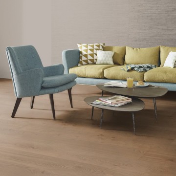 Parketlentės BOEN Castle Ąžuolas Medium Grey Live Matt Plus