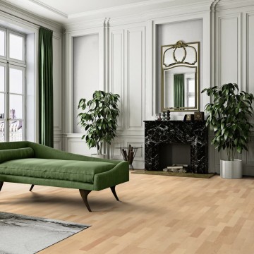 Parketlentės BOEN Longstrip Kanadinis klevas Andante Live Matt