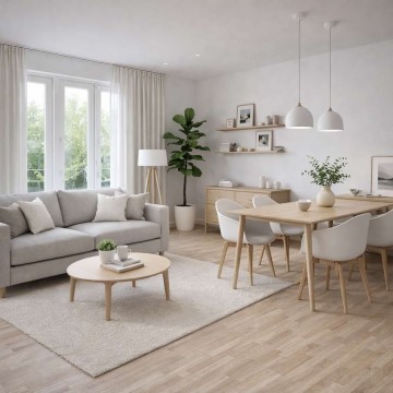 Hardwood Flooring BOEN Longstrip Oak Creation Pale White Live Pure brushed