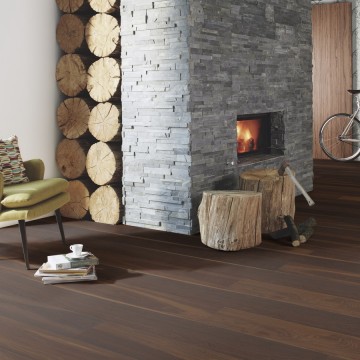 Parketlentės BOEN Castle Ąžuolas Smoked Marcato Live Natural brushed