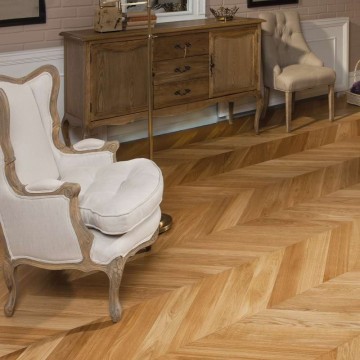 Parquet Flooring COSWICK Chevron Collectoin Oak Natural 1175-3201