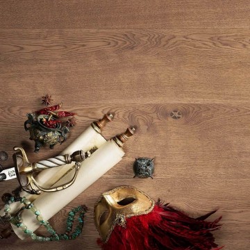 Wide Plank Hardwood Flooring COSWICK Oak Straw 1135-7541