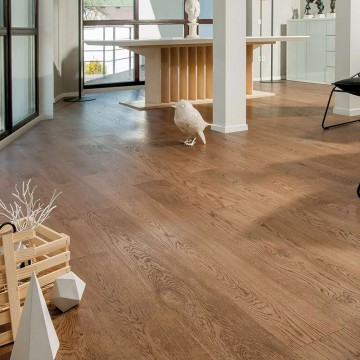 Wide Plank Hardwood Flooring COSWICK Oak Cedar 1165-7281