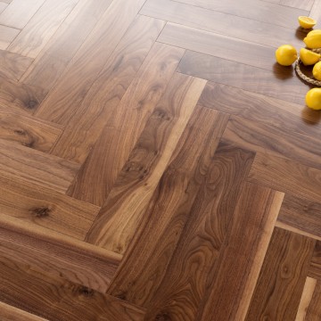 Parquet Flooring COSWICK Herringbone Collection American Walnut Natural 1322-3201