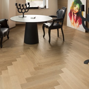 Parquet Flooring COSWICK Herringbone Collection Oak Pastel 1122-3247