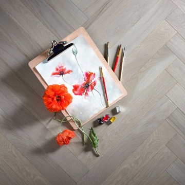 Parketlentės COSWICK Herringbone Collection Ąžuolas Payne's Grey 1171-1591