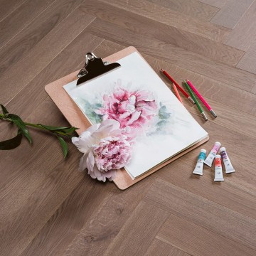 Parketlentės COSWICK Herringbone Collection Ąžuolas Spinel Grey 1171-1567