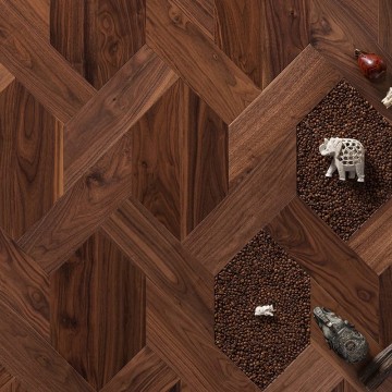 Parquet Flooring COSWICK Spirit of Nature Collection American Walnut Natural 1387-1201