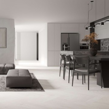 Parketlentės ME Floor Herringbone 90mm Ąžuolas Select Alps