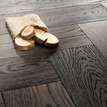 Hardwood Flooring ME Floor Herringbone 125mm Oak Character Dusk