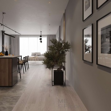 Parketlentės ME Floor Plank 190mm Ąžuolas Character Foggy