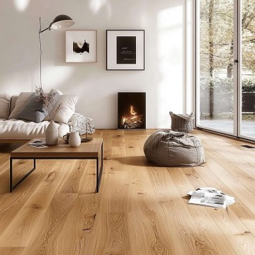 Parketlentės ME Floor Plank 150mm Ąžuolas Nature Natural black filler