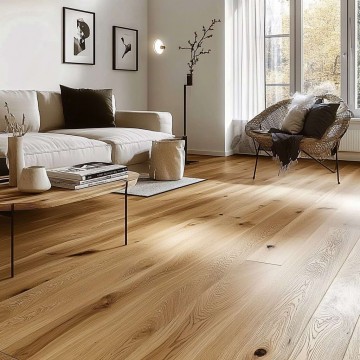 Parketlentės ME Floor Plank 150mm Ąžuolas Rustic Natural black filler