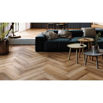 Vinilinės grindys Arbiton Amaron Herringbone Acoustic Georgetown Oak