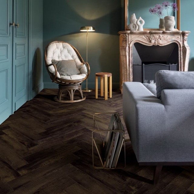 Vinilinės grindys Moduleo LayRed Herringbone Country Oak 54991