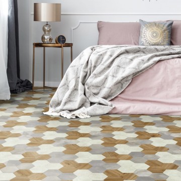 Vinilinės grindys Moduleo Moods Hexagon 351