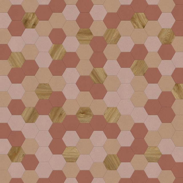 Luxury Vinyl Tile Moduleo Moods Hexagon 350